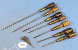 7 Cabinet Pattern Screwdrivers: Includes 7114; 7115; 7117; 7112; 7116 & Pocket 7160 Winchester