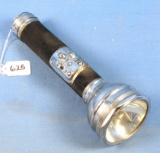 Railroad Lineman's Flashlight; 3 Different Switches For 3 Bulbs (red; Blue; Clear); Winchester (dif