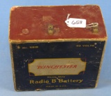 Radio B Battery; No. 6818; Winchester