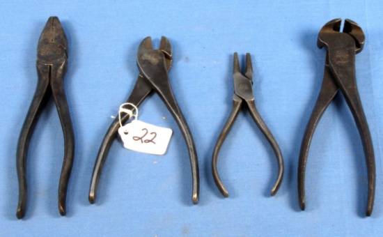 Carpenters Pliers; K26-7; Flat Nose Pliers; K85-8; Round Nose Pliers & Diagonal Cutting Pliers; All