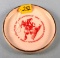 Round Ceramic Coin Tray; A Century Of Leadership 1866-1966; Winchester Western