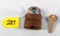 Winchester Small Brass Padlock (arnall #10) Nice Lock W/winc. Key