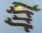 Lot: 4 Wrenches: Jd50; Jd51; Jd52 & Deere (green)