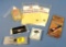 Lot: Case Misc. Pocket Sharpener; Oil; Oil Stone; Brooks & Dunn Pocket Knife (new In Pkg)
