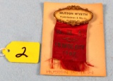 Convention Badge; Wyeth Hdwe & Mfg. Co; Inhuston Wyethin; 1907