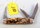 Winchester Pocket Knife; 2 Blade W/awl
