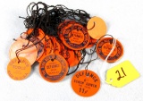 Lot: String Tags; Defiance From Stanley