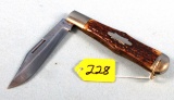 Large Pocket Knife; Winchester; Single Blade; #1920