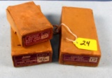 Lot: Lufkin Right Angle Rule Clamps 18a; Inside Calipers; Banner Spring Divider In Orig. Boxes