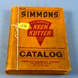 Keen Kutter 1935 Catalog . Cover Good; But Shows Use. Inside Pages Very Good