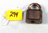Winchester Small Steel Padlock (arnall #9). Small Version; Nice Lock. No Key
