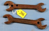 Lot: 2 Deere Mansur Co. Wrenches #ja522