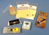 Lot: Case Misc. Pocket Sharpener; Oil; Oil Stone; Brooks & Dunn Pocket Knife (new In Pkg)