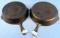 2 Skillets: Favorite Piqua Ware The Best To Cook In; #8 & The Housewares Department Limited; T Eato