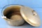 Cast Alum Dutch Oven; #10; Griswold Epu; Ll; Slant; P/n 468 W/cover A468c