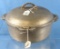 Hammered Dutch Oven; No. 8 Griswold Erie Pa P/n 2365 W/hinged Lid; Griswold A2308c