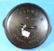 No. 8 Self Basting Skillet Cover; Low Dome; Raised Letter; Griswold Epu; Ll; Block; P/n 468 (2 Pate