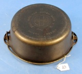 #8 Tite-top Dutch Oven; Griswold; Ll; Block; Epu; P/n 1278 W/patent