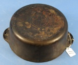 #8 Tite-top Dutch Oven; Griswold; Ll; Block; Epu; P/n 1295 No Patent