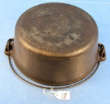 #9 Tite-top Dutch Oven; Griswold; Ll; Block; Epu; P/n 834 W/patent