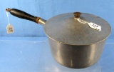 Covered Sauce Pan; 3 Qt. Griswold Cast Alum. Epu; Ll; Block A413 W/self Basting Cover; A413c