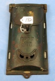 No. 4 Cast Iron Post Box; Griswold Epu; P/n 355/356