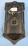 No. 3 Cast Iron Mail Box; Griswold Erie Pa; P/n 106/105