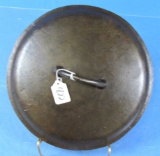#9 Dutch Oven Lid; (smooth Low Dome); Griswold Ll; Slant; Erie; P/n 2552