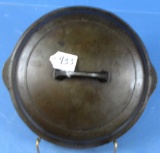 #7 Self Basting Skillet Cover; High Dome; Smooth; Griswold; Ll; Block; P/n 1097