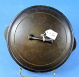 # 8 High Dome Skillet Cover; Smooth; Griswold; Sl; Patents; P/n 1098