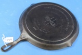 Cast Iron Breakfast Skillet; The Griswold Mfg. Co.; Ll; Block; Epu; Pat App; For P/n 665