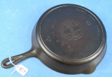 #10 Skillet; Griswold Epu; Ll; Block; P/n 716; Hr