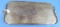 #10 Long Griddle; Griswold Epu; Ll; Block; P/n 747; Chrome