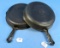 No. 8 Hinged Double Skillet Hammered;(top & Bottom) Griswold Sl; Erie; Pa; P/n 2040/2008