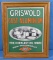 Advertising; Griswold Cast Aluminum; Griswold Diamond Logo; Cardboard; Orig. Framed