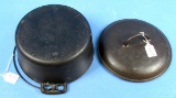 #7dutch Oven; High Dome; Plain; Griswold Ll; Slant; Erie; P/n 2604/2603