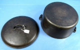 #11 Dutch Oven; High Dome; Plain; Griswold Ll; Slant; Erie; P/n 836/2554