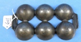 No. 19 Golf Ball Pan (6); Griswold Epu; P/n 966; Var. 3