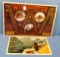 2 Metal Store Adv. Signs; 1970’s; Winchester Western Bullets & Winc. W W/cartridges; Cardboard Back
