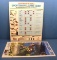 Lg. Metal Sign; Winchester Western Sportsman’s Game Guide W/game Animals & Shell/shot Size; Winchok