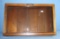 Counter-top Display; Glass Top; Golden Oak; Winchester; 2’ X 4in X 38in