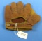 Small Boy’s Baseball Mitt; Winchester On Metal Button; Winchester Stamped In Palm; Also Has Diamond