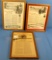 3 Framed Magazine Ads; C. 1915-1920; The Companion; Winchester Ads; 14 1/2in X 12in