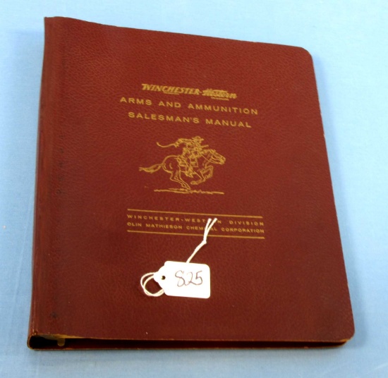 Salesman’s Manual Winchester Western; 1956