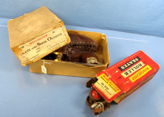 Winchester Roller Skates; #3536; In Box & Winchester Shoe Skates; Lake Placid; Size 11; In Box (rou