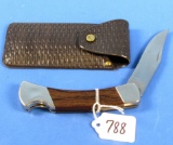 Pocket Knife; Lock Back; W/sheath; Imperial #3754315