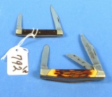 2 Pocket Knives; 2 Blade; Browning & 3 Blade; Camillus; Sword Brand; #73