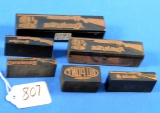 6 Small Printers Blocks: Remington; Browning; Marlin; Dupont