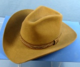 Western Stetson Hat; Winchester Ltd. Ed; Size 7 1/2; 3 X Beaver