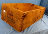 Wooden Box; Winchester; Dovetailed; 31 1/2in X 16 1/2in X 10in